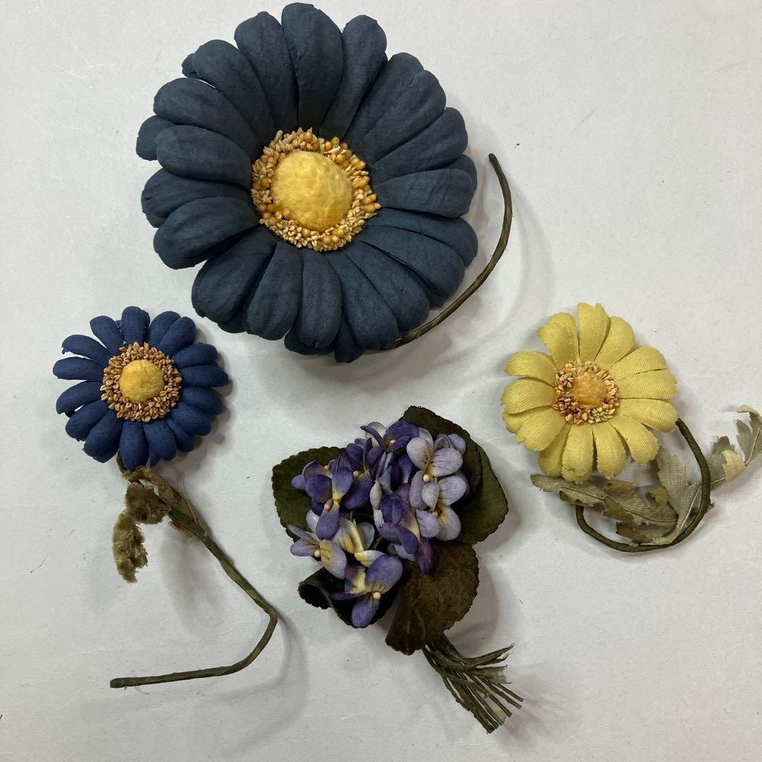 ワンダフルワールド コサージュ4個set