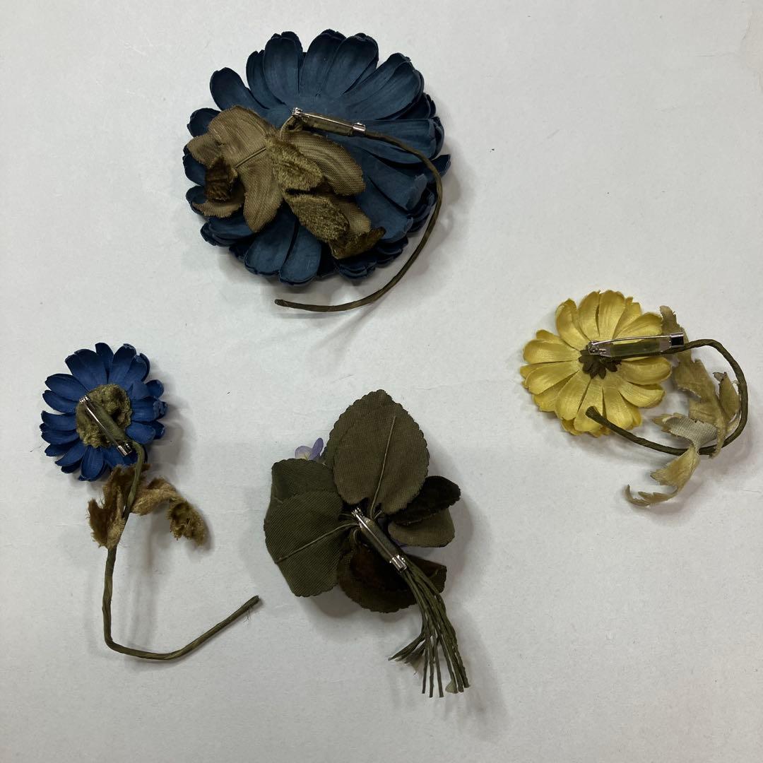 ワンダフルワールド コサージュ4個set