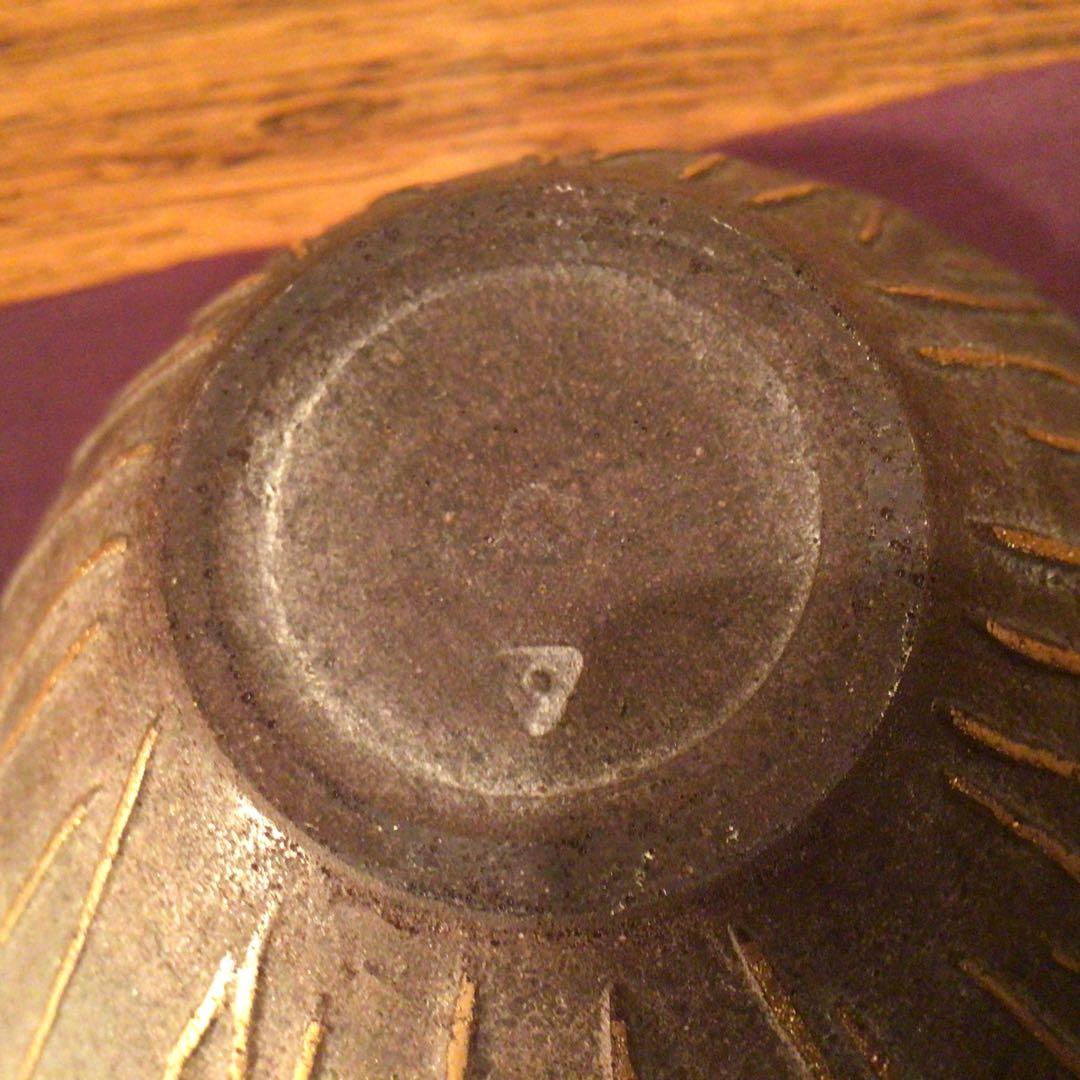 大室桃生さん　パート・ド・ヴェール　ガラスボウル　最高傑作