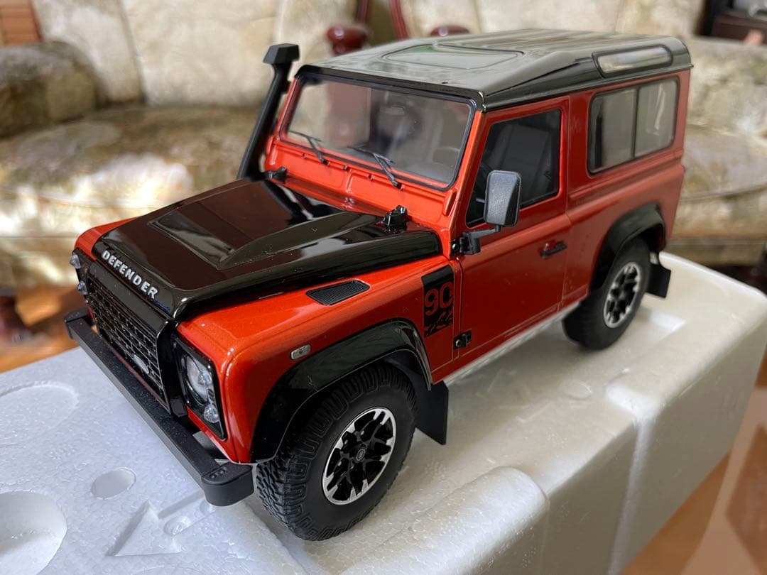価格変更 1/18 京商ランドローバー ディフェンダー90 アドベンチャー