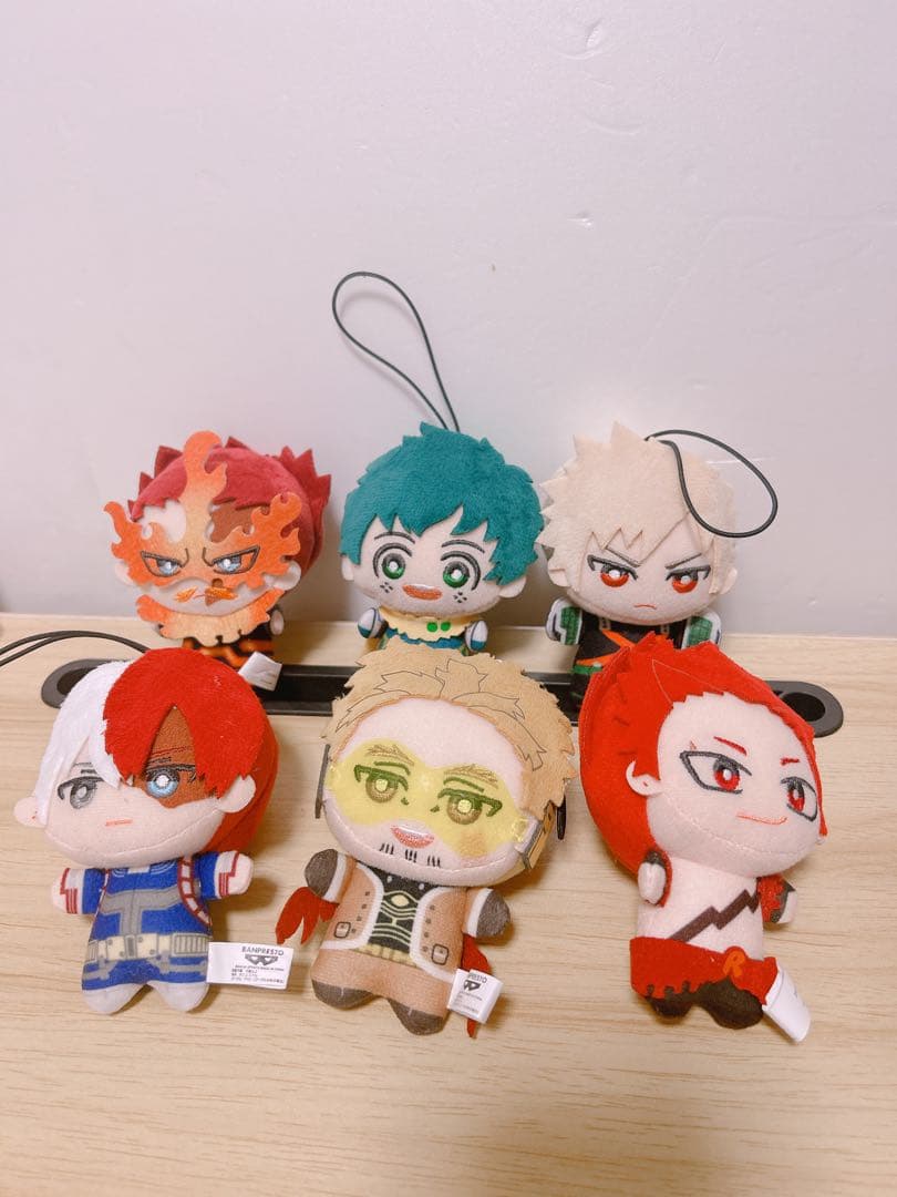 僕のヒーローアカデミア　ちみっともぬい　2025 ナムコ限定　コンプセット