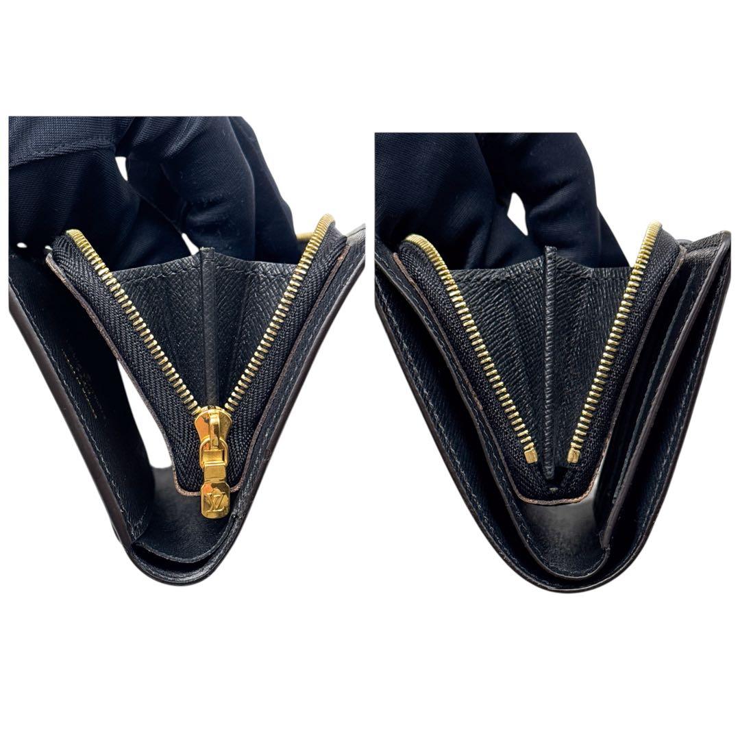 ルイヴィトン モノグラム ポルトフォイユ ジュリエット 折り財布 財布 ブラウン