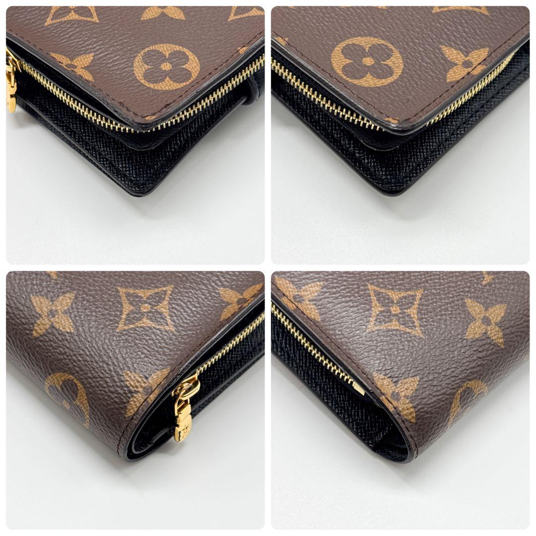 ルイヴィトン モノグラム ポルトフォイユ ジュリエット 折り財布 財布 ブラウン