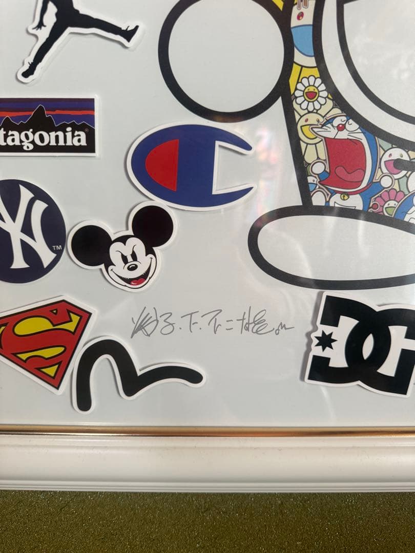 ドラえもん シルクスクリーンアート