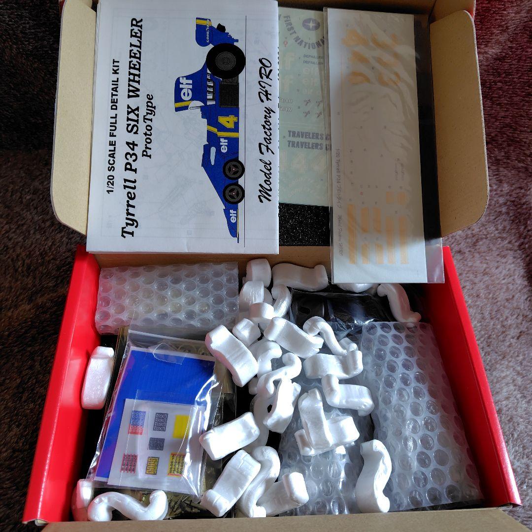 モデルファクトリーヒロ 1/20 P34 シックスホイーラー プロトタイプ