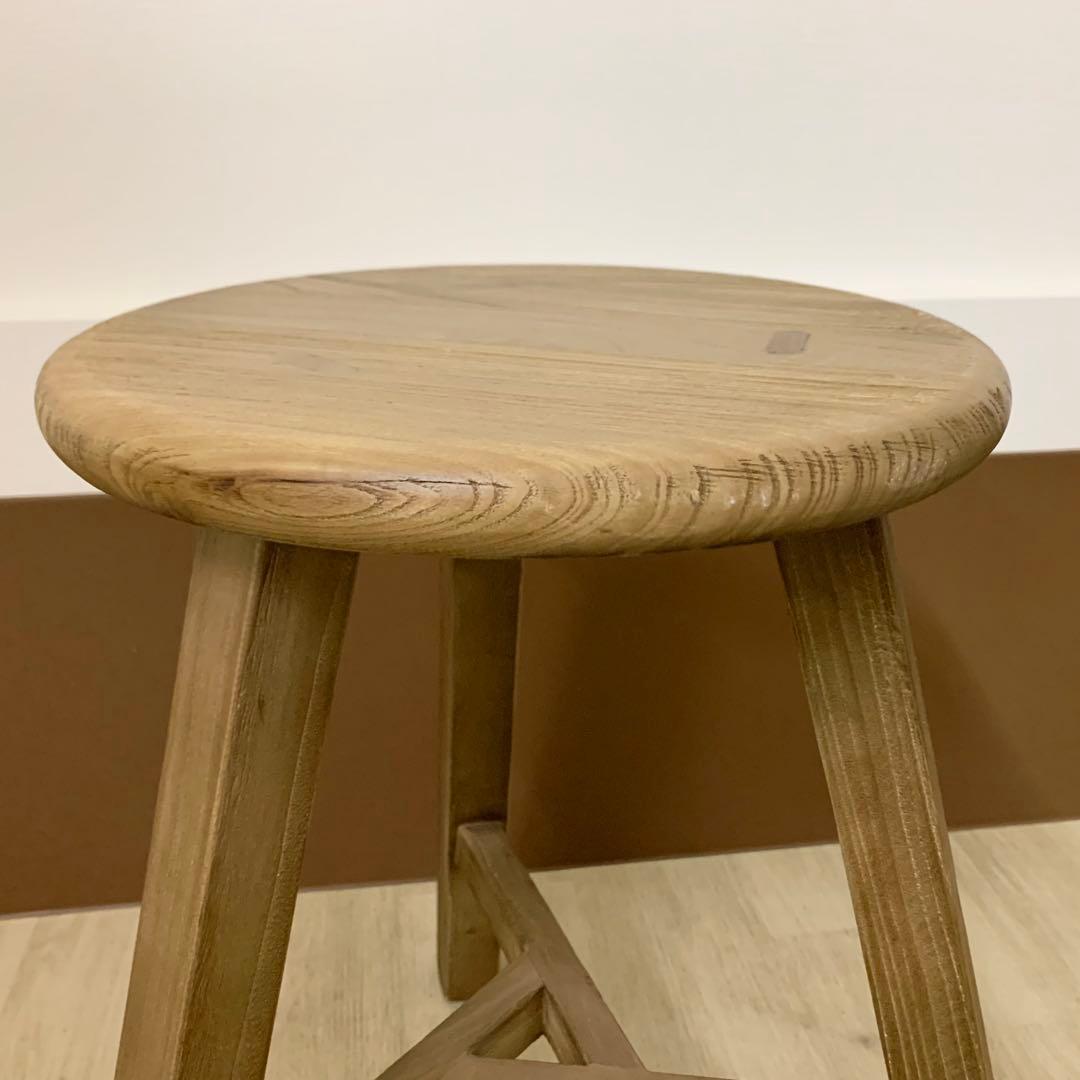 ZARA  エルムウッドスツール チェア