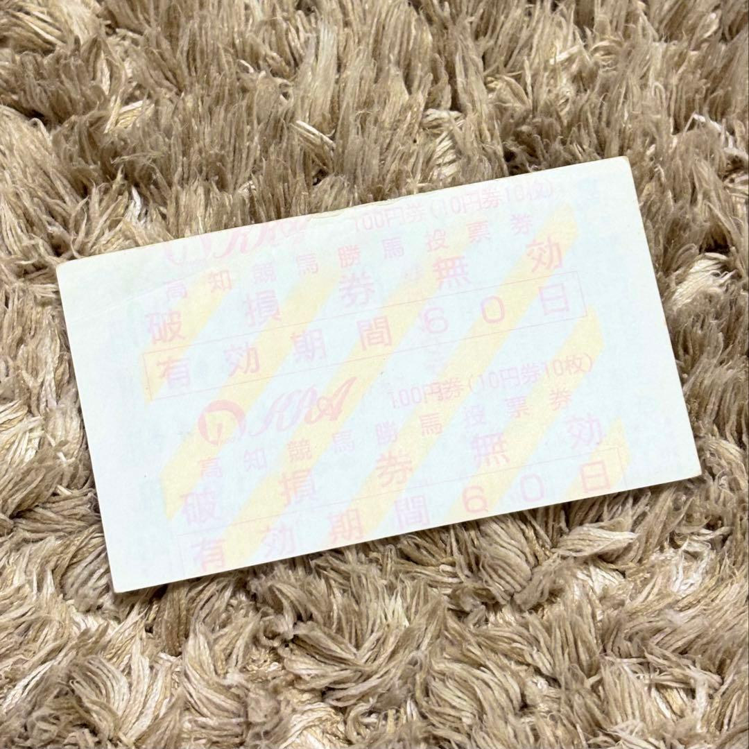 ハルウララ YSダービージョッキー特別 武豊騎乗 高知けいば 単勝馬券