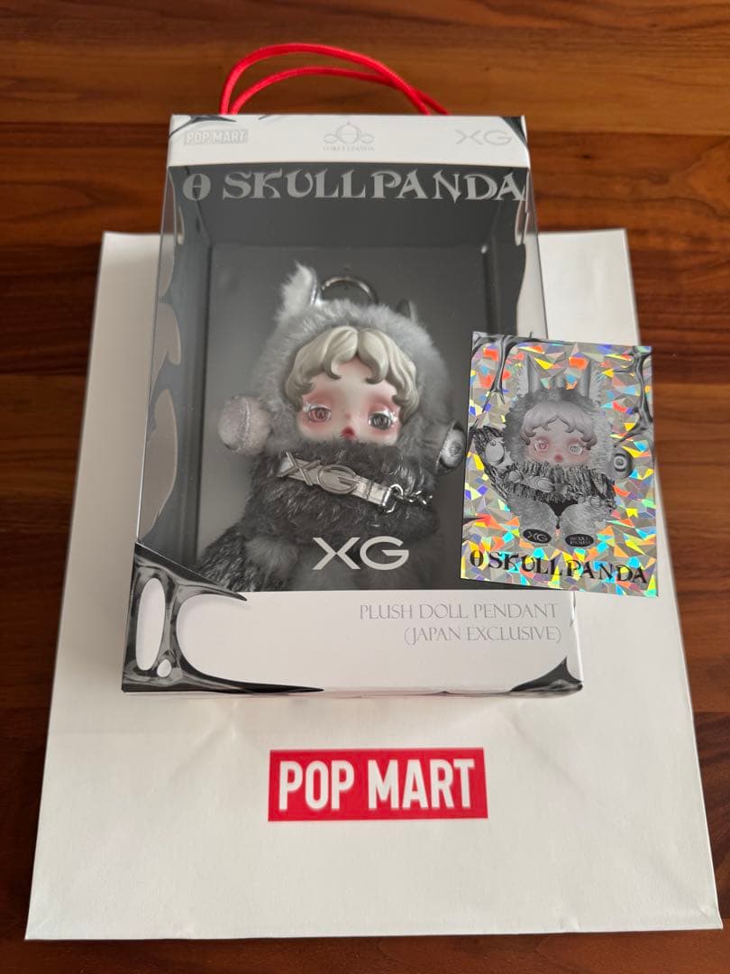正規品　スカルパンダ　XG POPMART 日本限定　カード　新品　送料込み