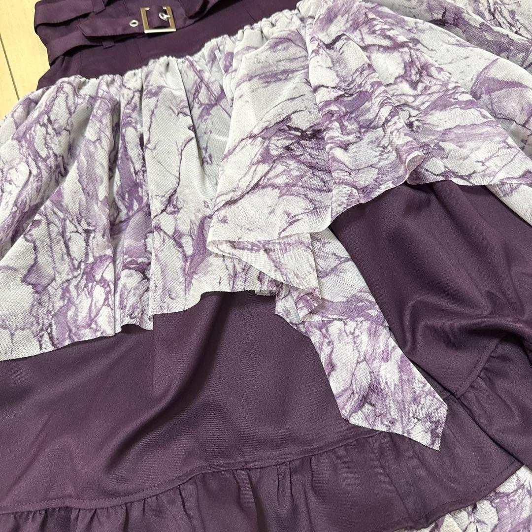 アリスアンドザパイレーツ　Spooky Shadow コルセットスカート　紫