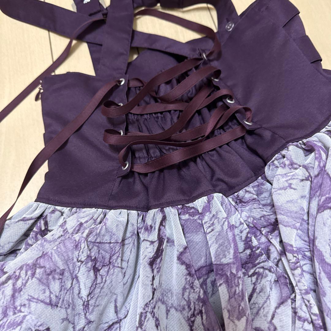 アリスアンドザパイレーツ　Spooky Shadow コルセットスカート　紫