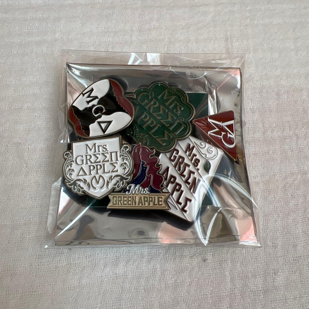 Mrs. GREEN APPLE エデンの園 ピンバッジセット
