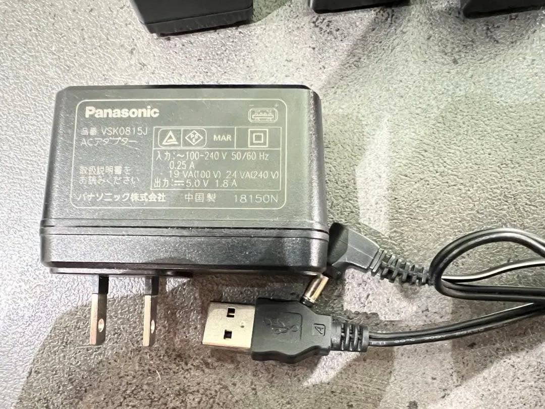 Panasonic HC-V480MS ビデオカメラ バッテリー×3 ケース付き