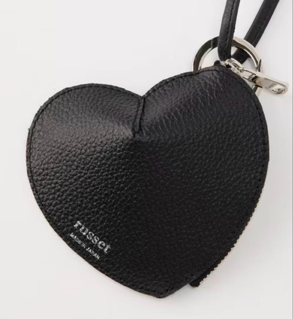 russet ラシット ハートチャーム ポーチ