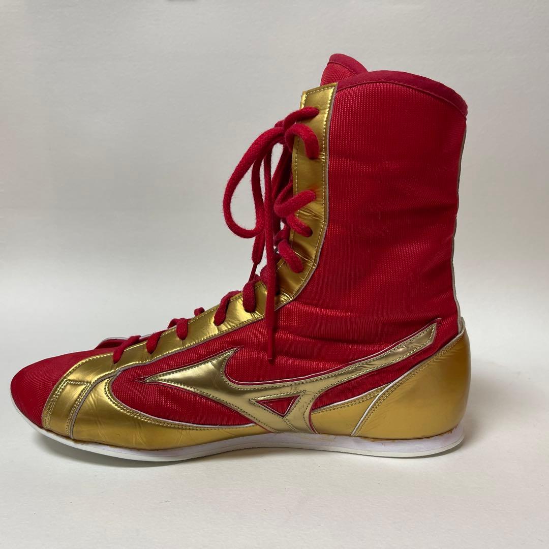 ボクシングシューズ ミズノ 27.5センチ 赤 レッド