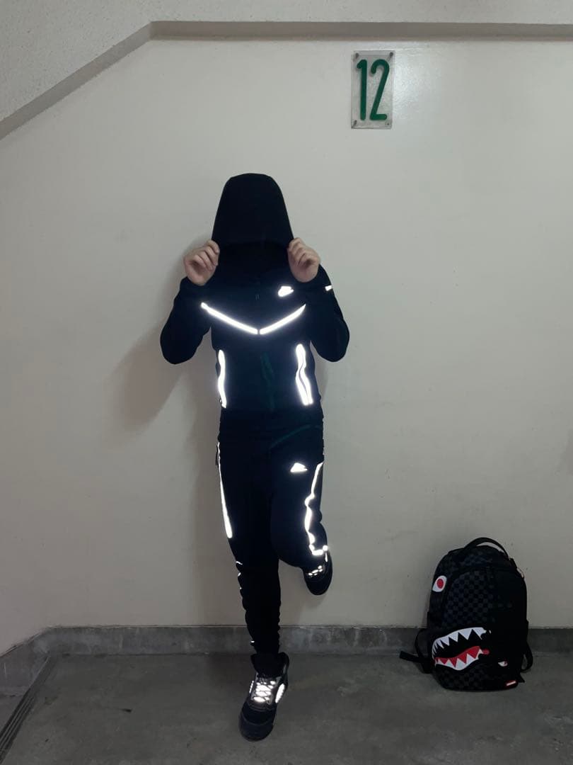 NIKE リフレクティブ テックフリース 海外限定上下XS