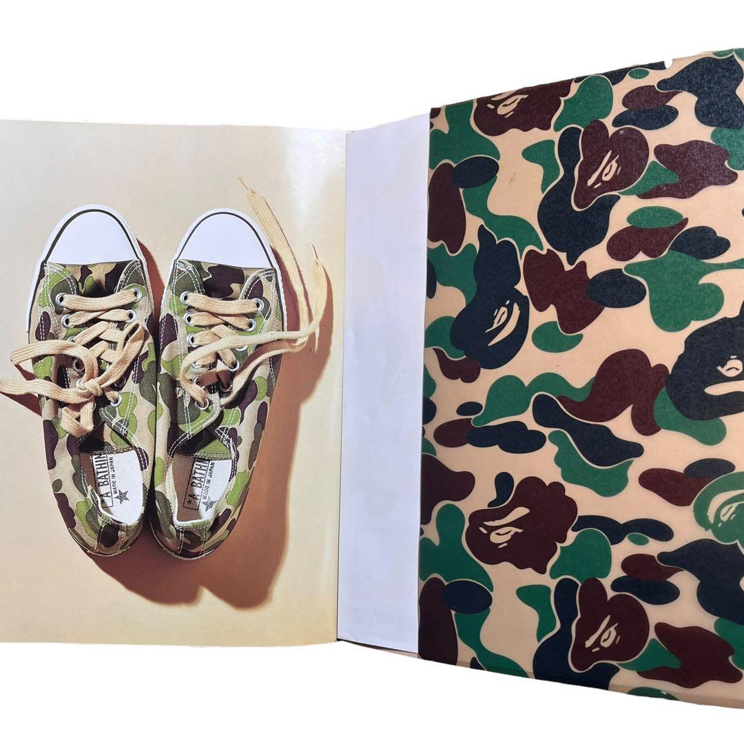 レア　APE BAPE 当時　ピンバッジ　セットアップ　カモフラカタログ　セット