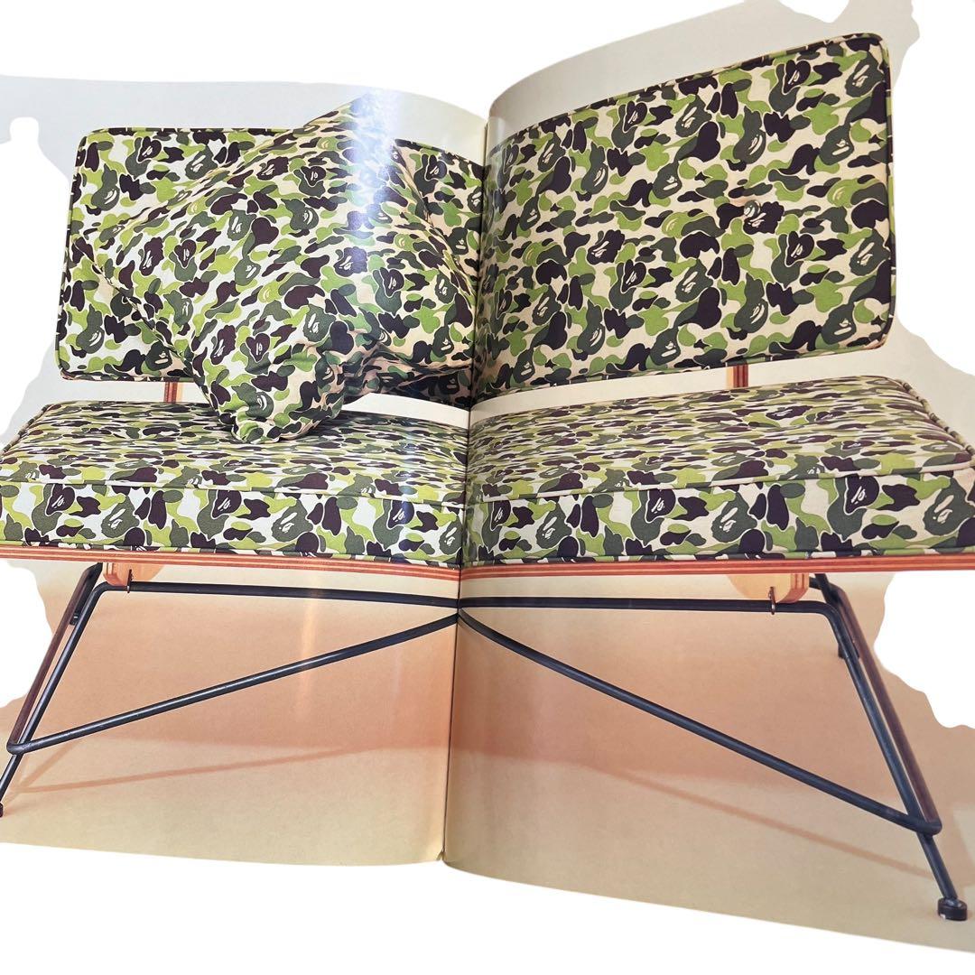 レア　APE BAPE 当時　ピンバッジ　セットアップ　カモフラカタログ　セット