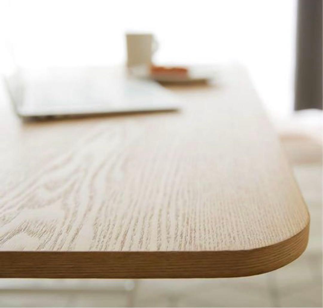 saya【美品】LOWYA ダイニングテーブル 昇降式 ナチュラルウッド