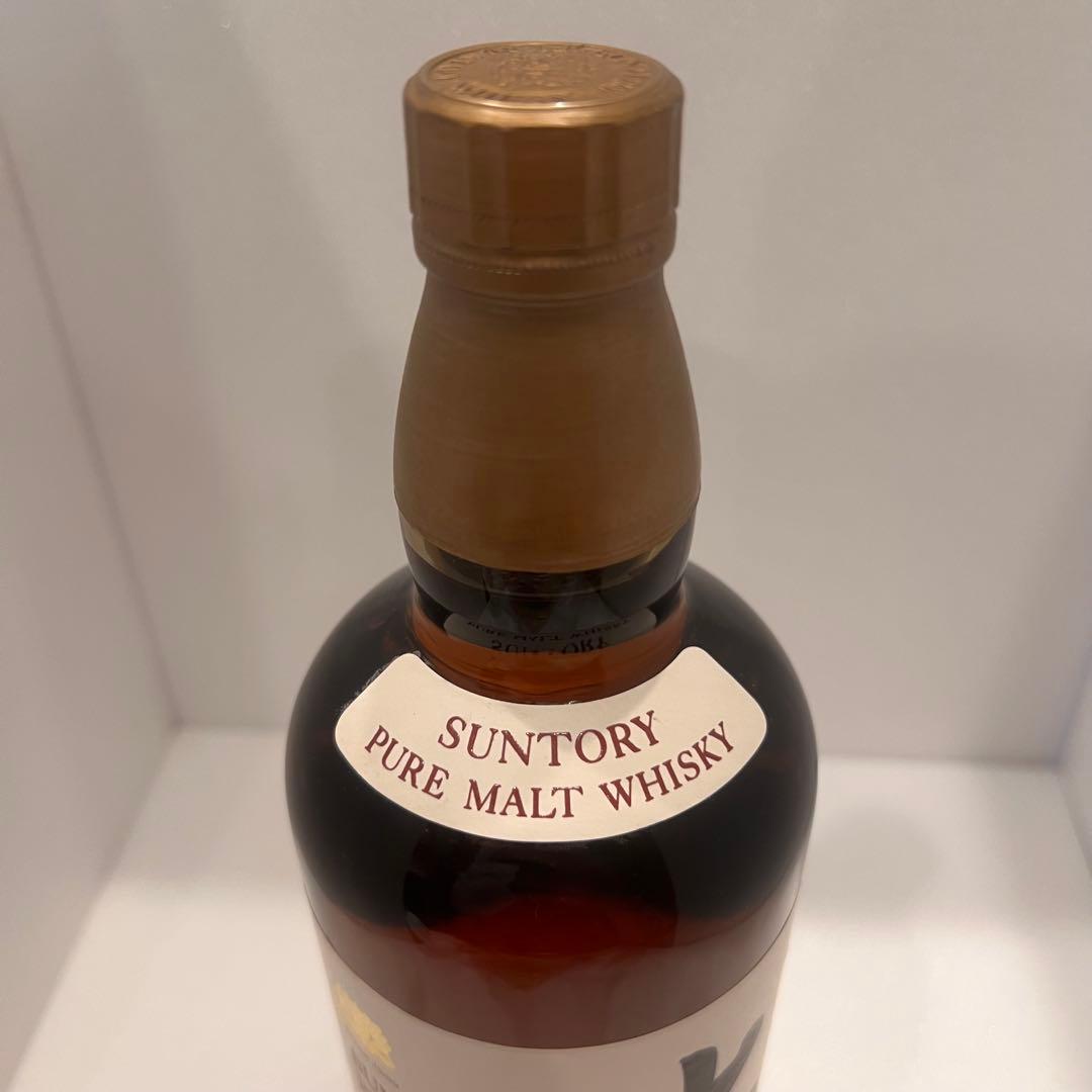 サントリー山崎 ピュアモルト 特級 旧4516 760ml 向獅子 ベロアケース