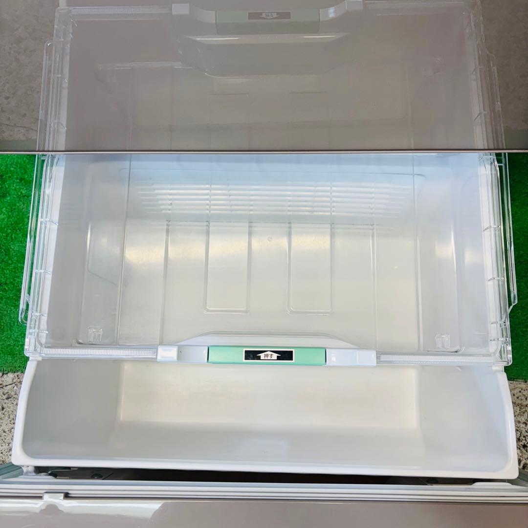 日立 415L 冷蔵庫 大容量 ガラストップ 真空チルド【地域限定配送無料】