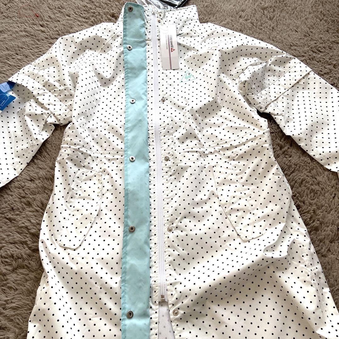 【新品】ルコックゴルフ レインウェア　レックカバー 収納袋　3点セット　M