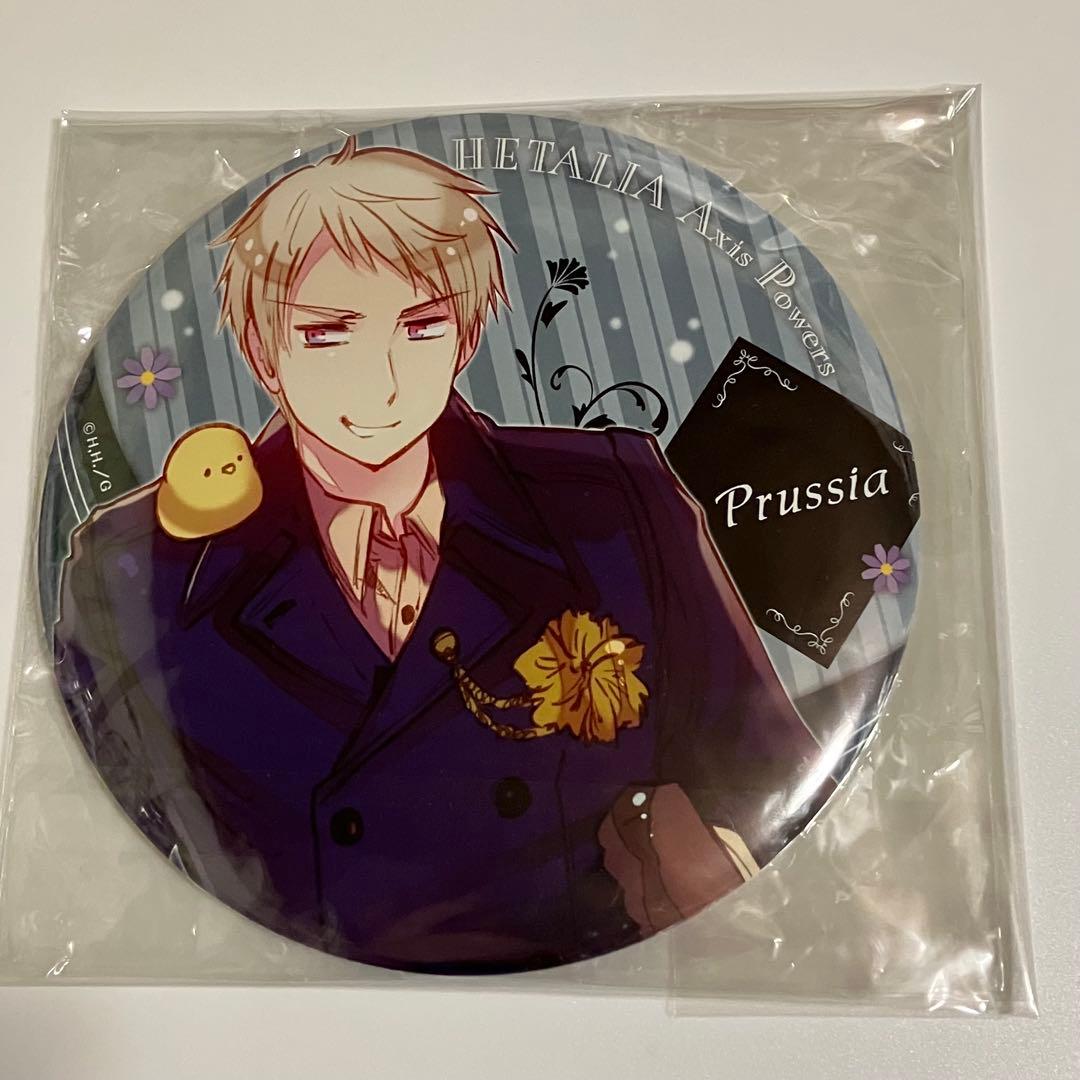 【新品未開封】ヘタリア　Big 缶バッジ プロイセン