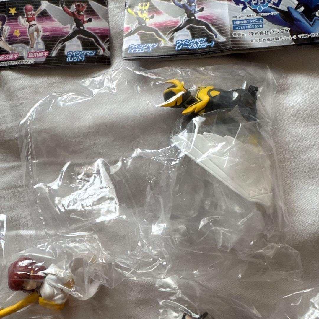 HGIFシリーズ 夢戦士ウイングマン フィギュア ガチャ 5体セット