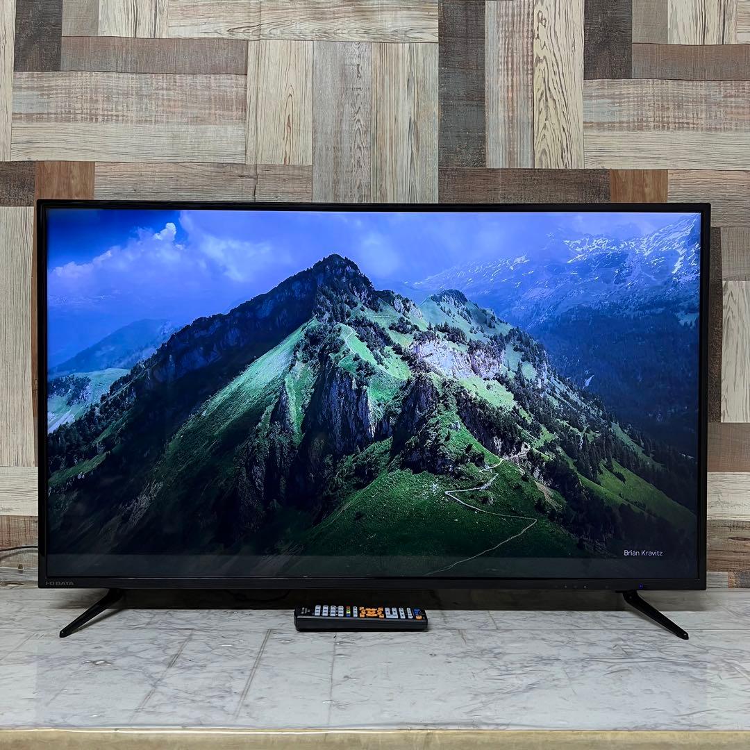 即日受渡❣️全国送料込I-O DATA 4K43型液晶モニタースピーカーリモコン付