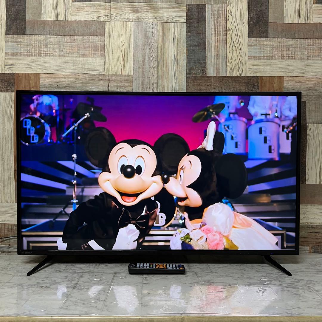 即日受渡❣️全国送料込I-O DATA 4K43型液晶モニタースピーカーリモコン付