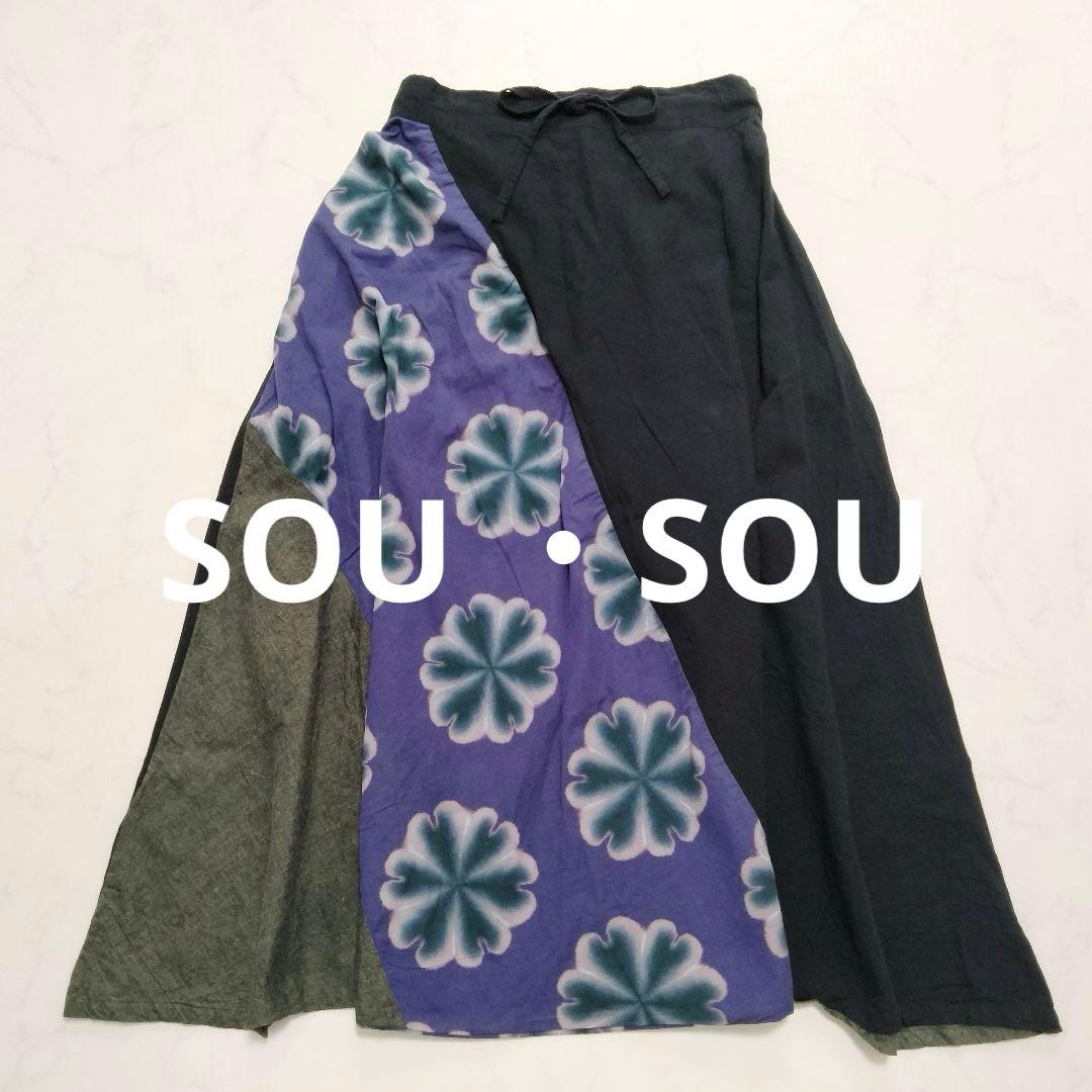 美品　SOU ・SOU 傾衣　伊勢木綿　夏のカブキモノ　男女兼用