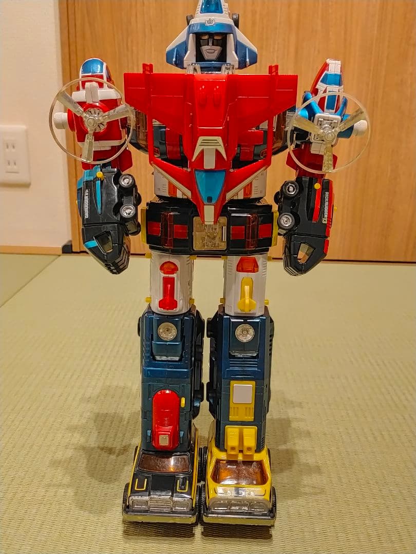 当時物　超合金　ポピー　DX　機甲艦隊ダイラガーXV