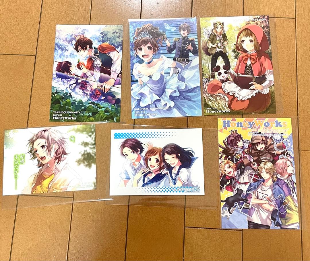 HoneyWorks ポストカード　カード　ハニコレ