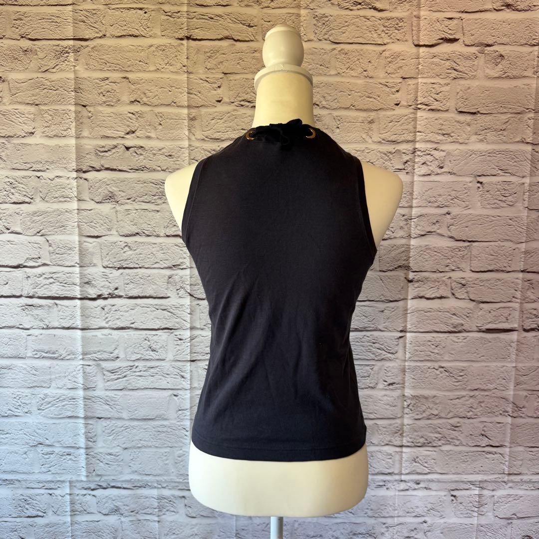 【ルイ ヴィトン】ネックレス付き ノースリーブカットソー タンクトップ Sサイズ