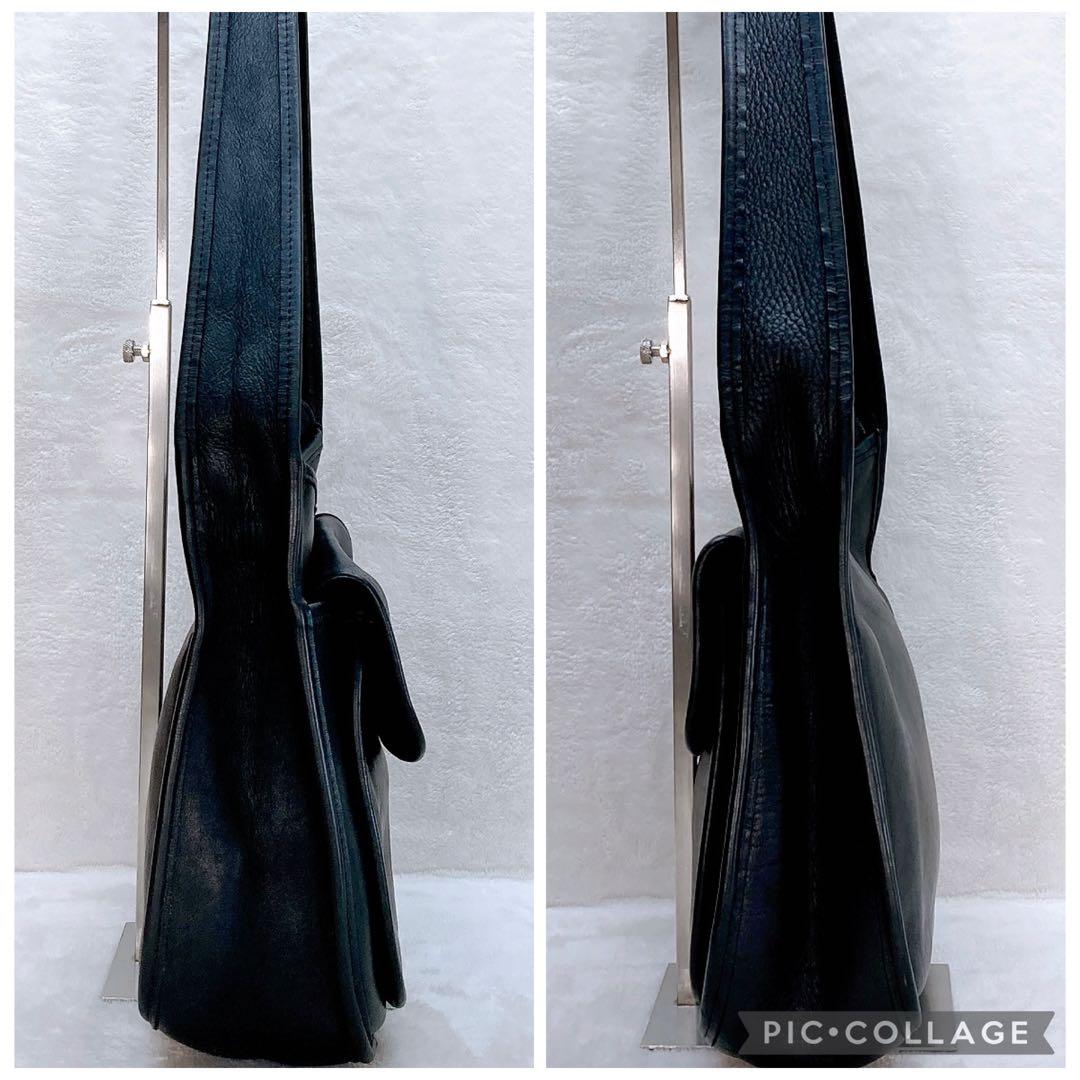 ✨美品✨COACH コーチ ターンロック エルゴ トートバッグ ブラック レザー