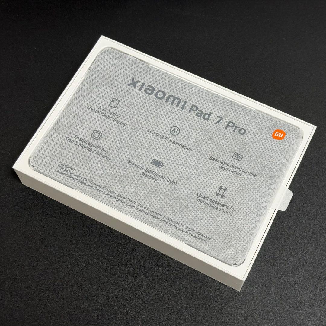 Androidタブレット本体 Xiaomi Pad 7 Pro Matte Glass Version