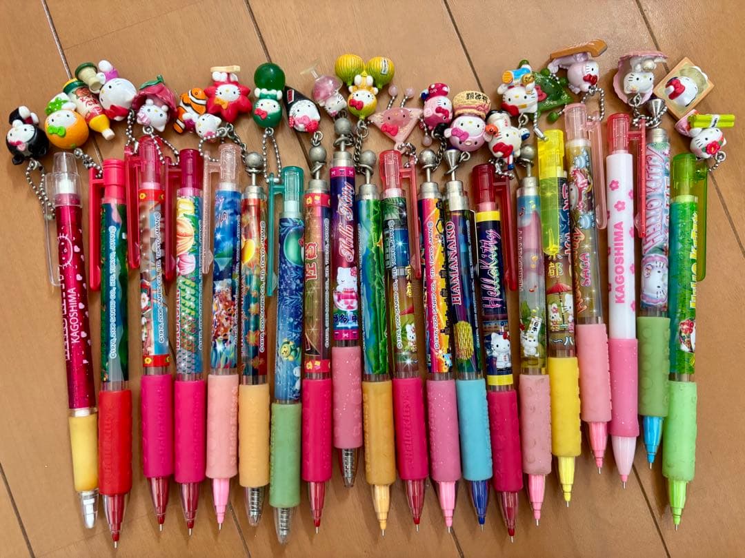 ご当地キティーちゃん　シャーペン　ボールペン　まとめ売り