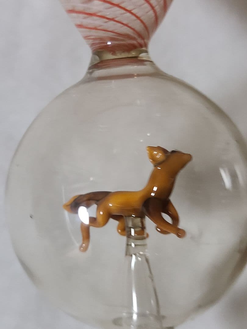 オーストリアアンティークフィギュア入りビミニグラス