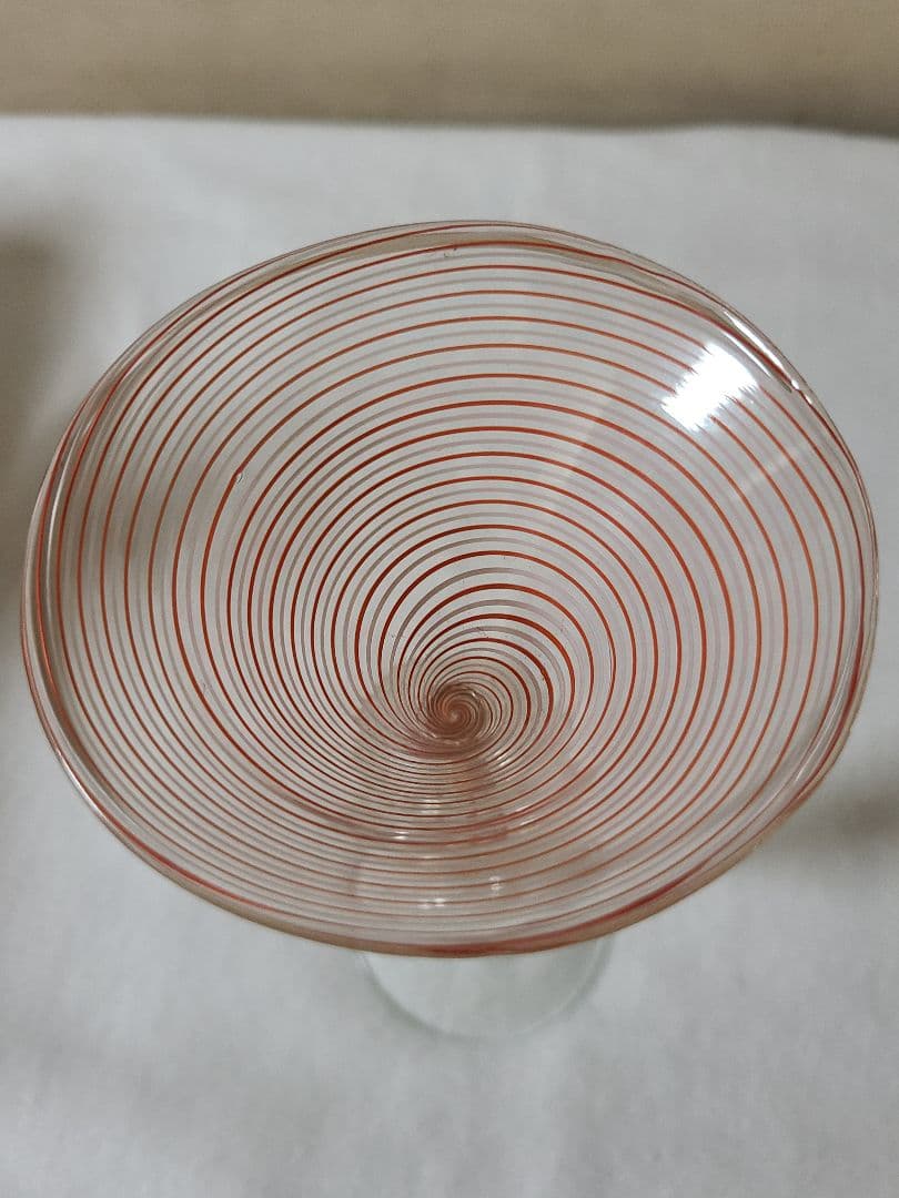 オーストリアアンティークフィギュア入りビミニグラス