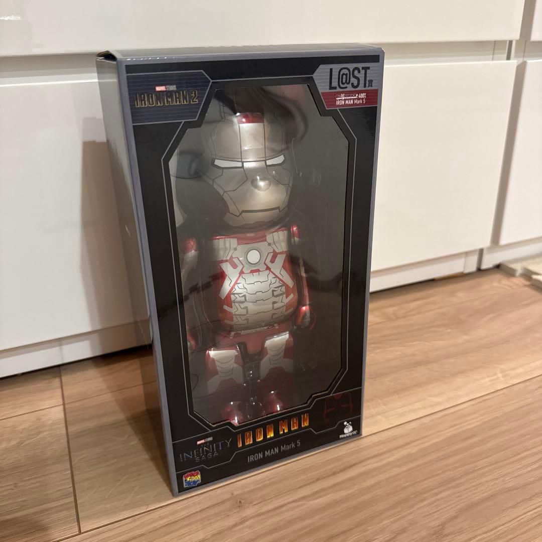 BE@RBRICK(ベアブリック )アイアンマン 1番くじラストワン賞 未開封