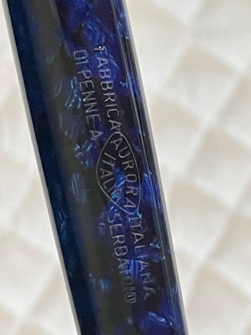 AURORA　アウロラ　万年筆　オプティマ　マーブル　ペン先14K