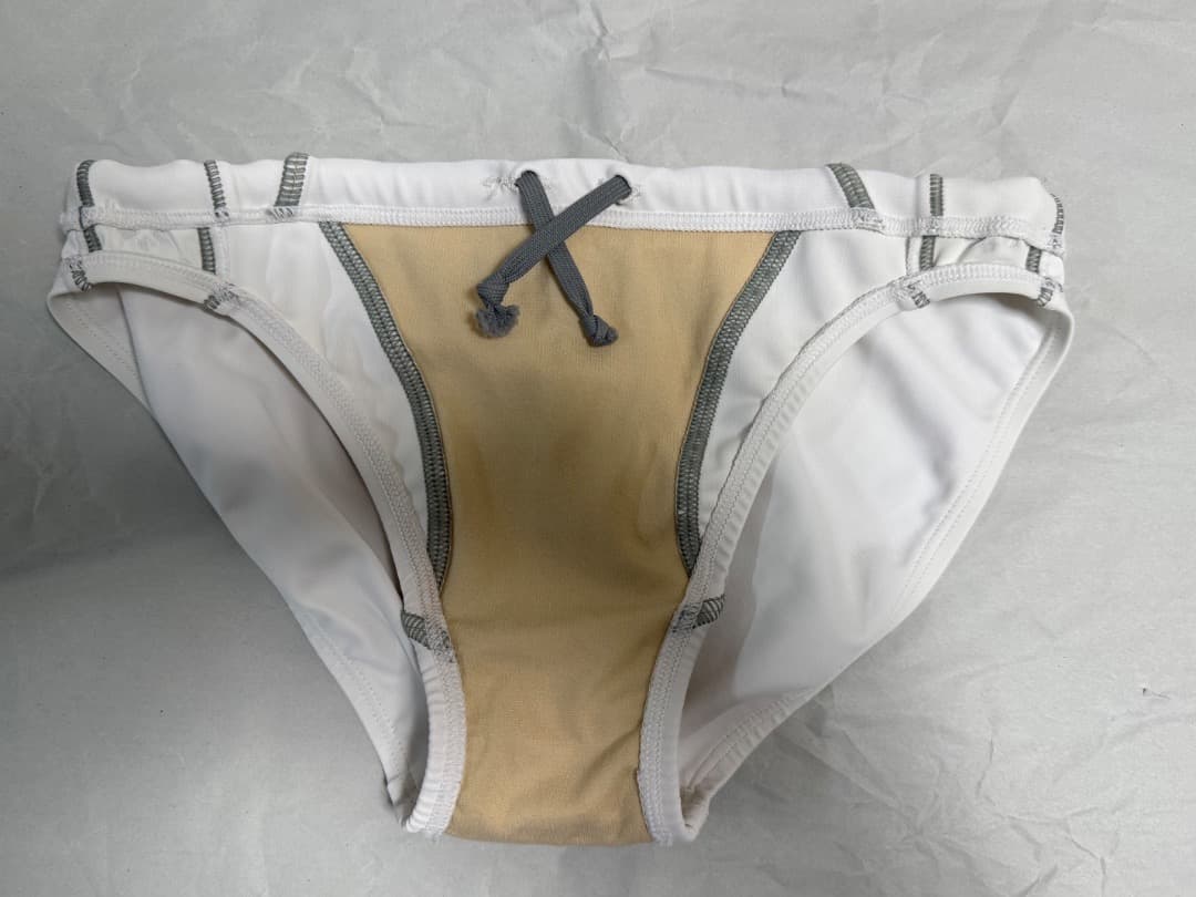 【Lサイズ】arena 競泳水着 【ホワイト 白】競パン