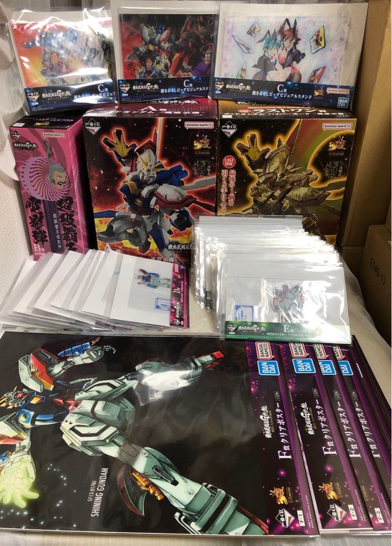 一番くじ 機動武闘伝Gガンダム 全53種フルコンプ ラストワン賞 A賞 E賞他