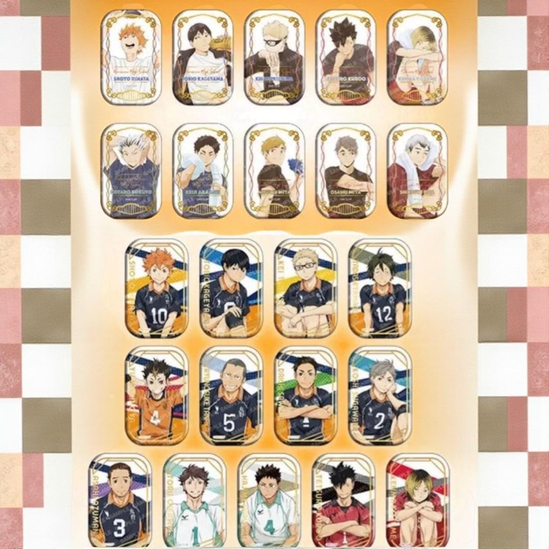 【新品・未開封・送料無料・匿名】✨ハイキュー 缶バッジ クールダウン セブン限定