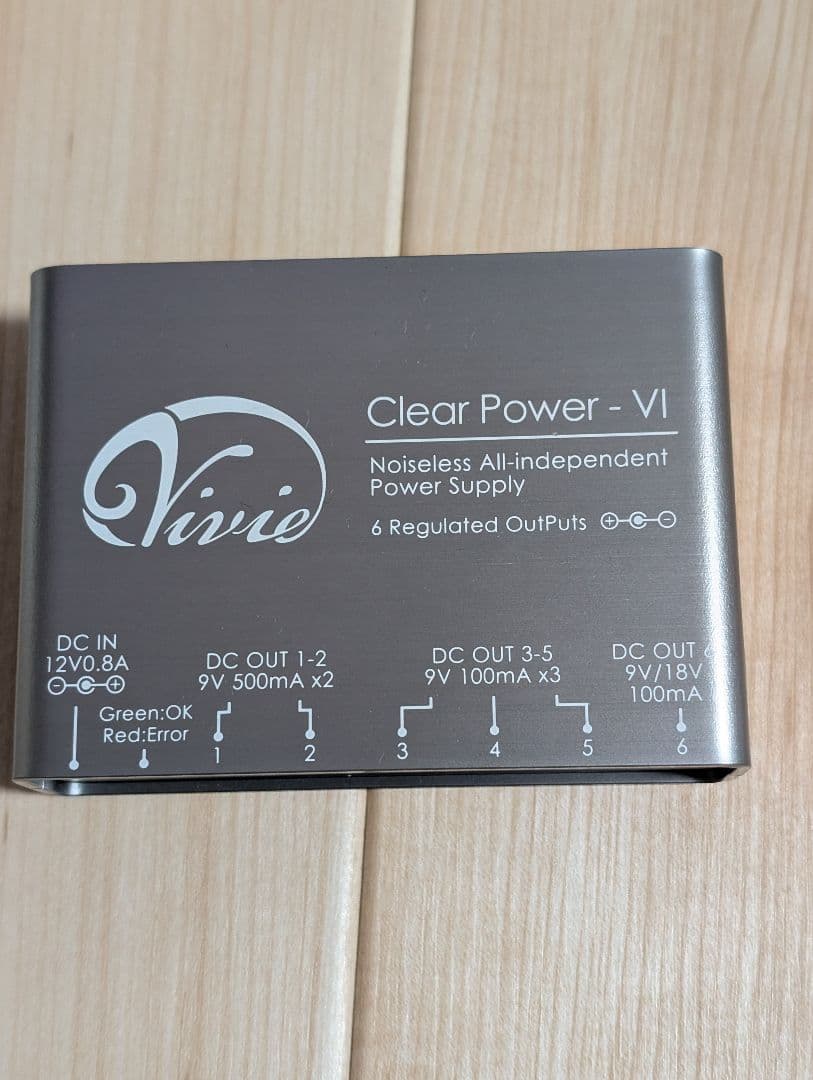 Vivie Clear Power-VI パワーサプライ