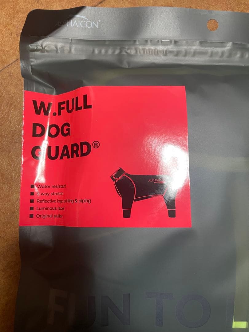 アルファアイコン　ダブルフルドッグガードLL alphaicon