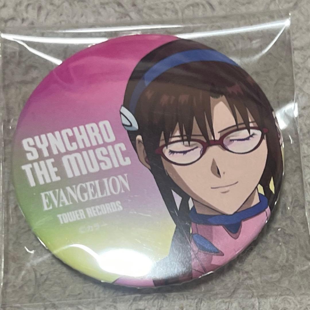 エヴァンゲリオン　タワーレコード　マリ 缶バッジ