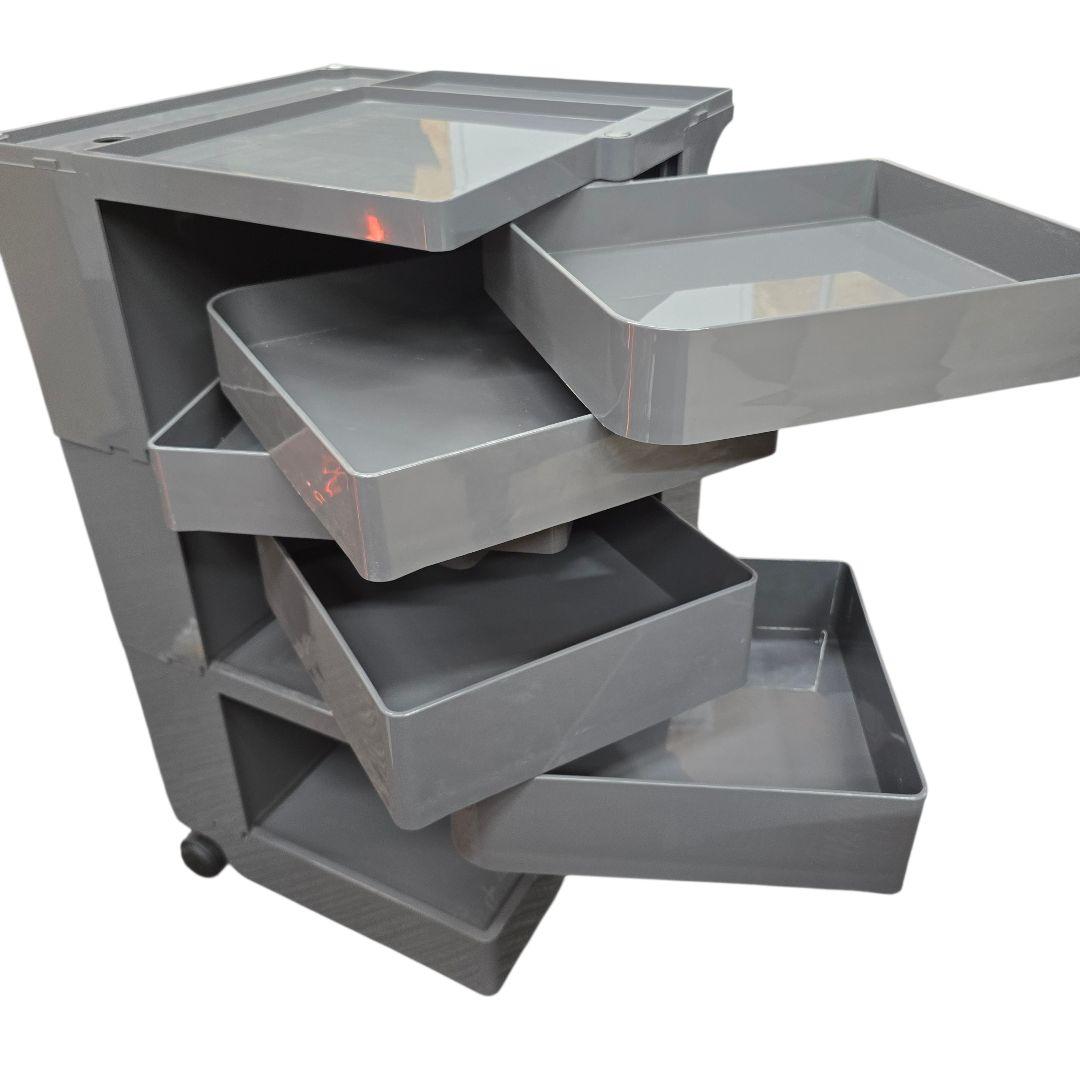 ボビーワゴン 3段5トレイ グレー B-LINE BOBY WAGON 刻印