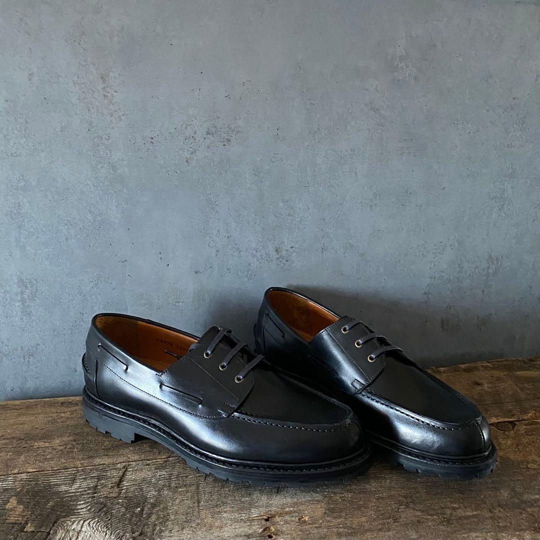 JS④ JALAN SRIWIJAYA ジャランスリワヤ デッキ レザーシューズ