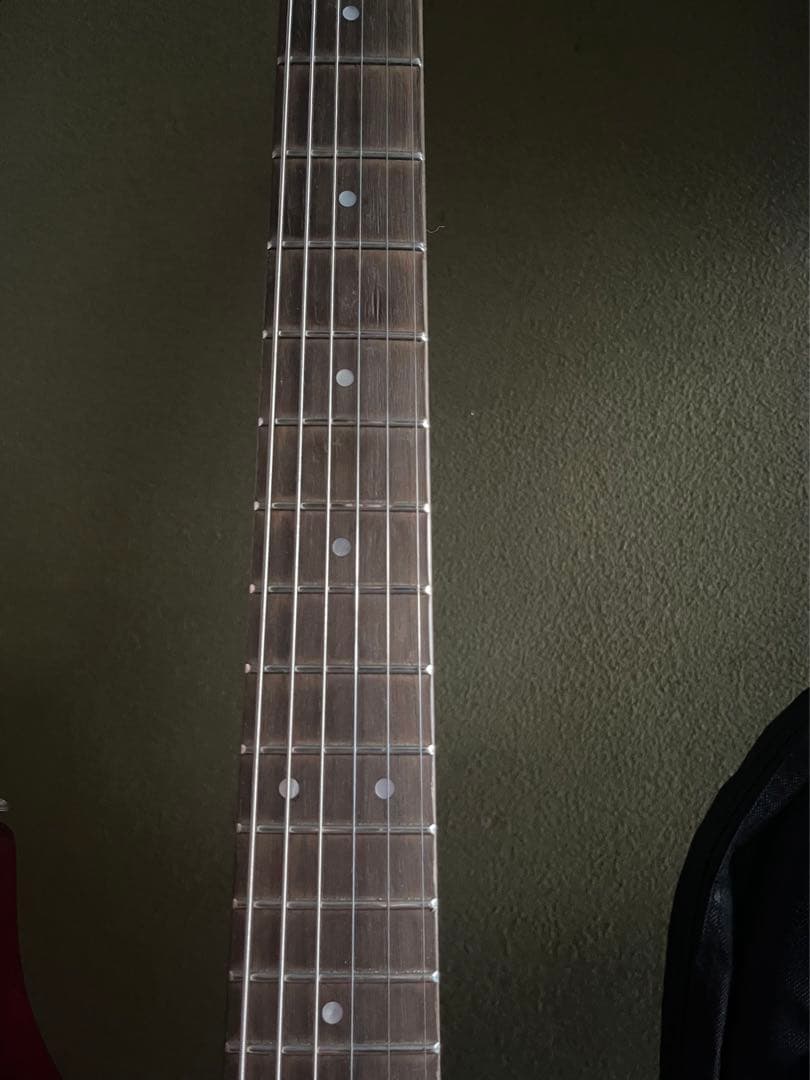 Yamaha PACIFICA エレキギター レッド ギターケース付き