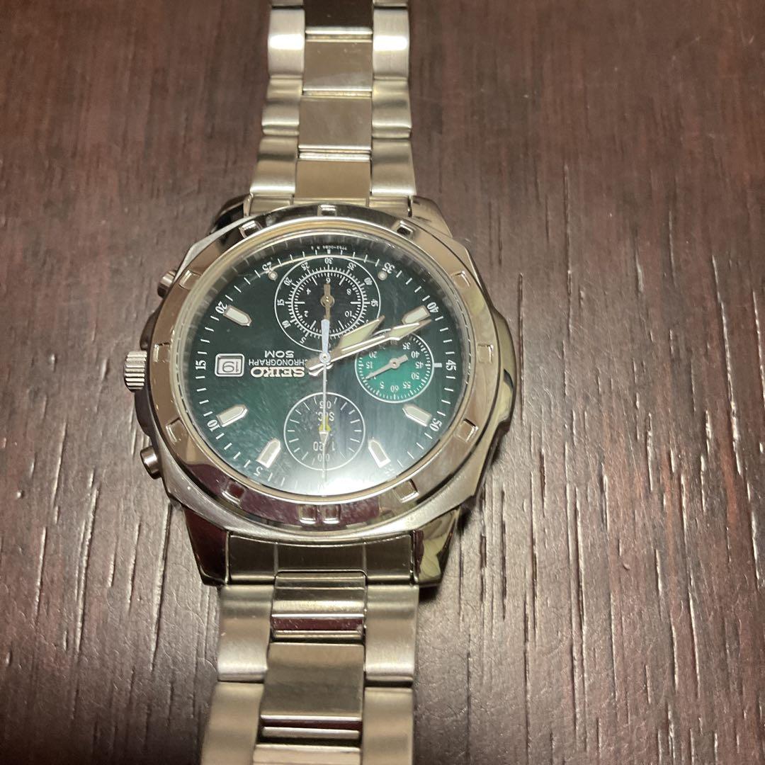 クォーツ腕時計 ステンレススチール ２本セット